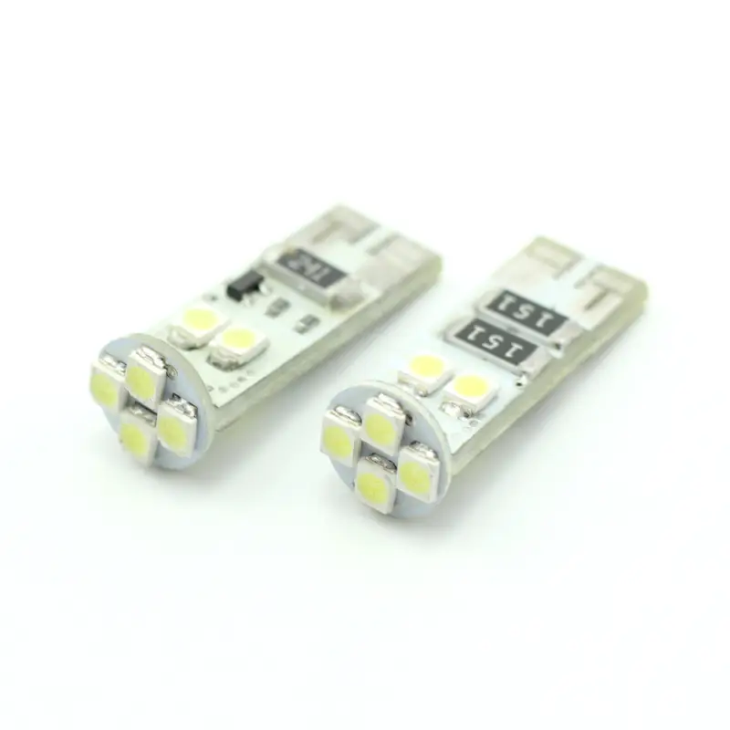 Set 2 becuri LED T10 CANBUS pentru interior și portbagaj, 12V, 56 lm Expediere rapidă