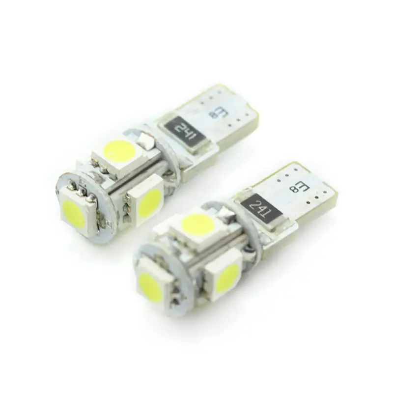 Reducere Bec LED T10 CANBUS CAN105 pentru interior auto si portbagaj, set 2 buc