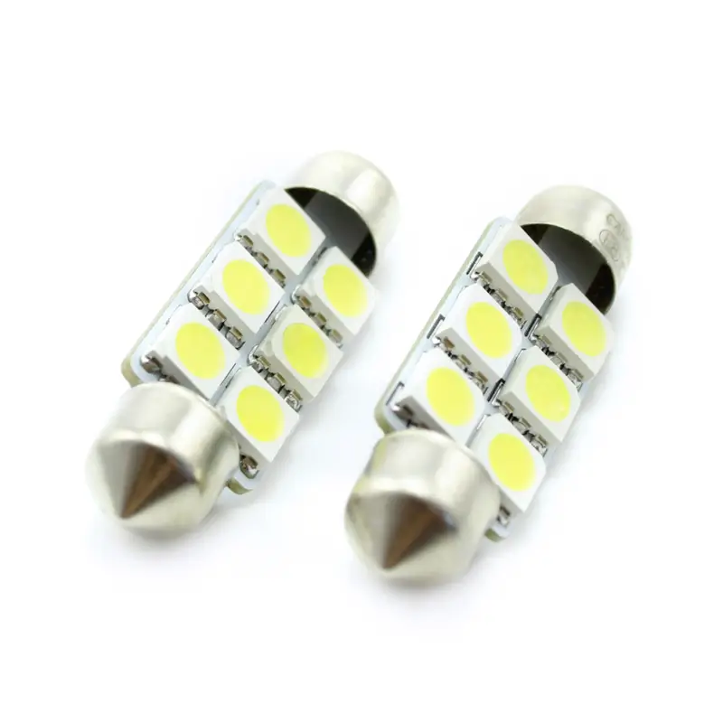 Set 2x bec LED sofit 41mm pentru plafonieră auto 12V, 108 lm (CLD017) Livrare expres