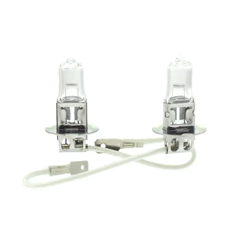 Cumpără online Set 2 becuri halogen auto H3 12V 55W Carguard Long Life, +50% lumina