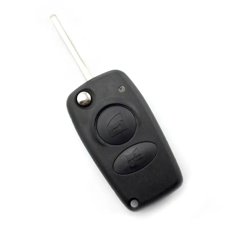 Lichidare de stoc Carcasă cheie Alfa Romeo tip briceag, 2 butoane, compatibilă Carguard