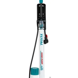 Ofertă limitată Pompa de podea TOTAL cu manometru 50 mm, furtun presiune și bază stabilă