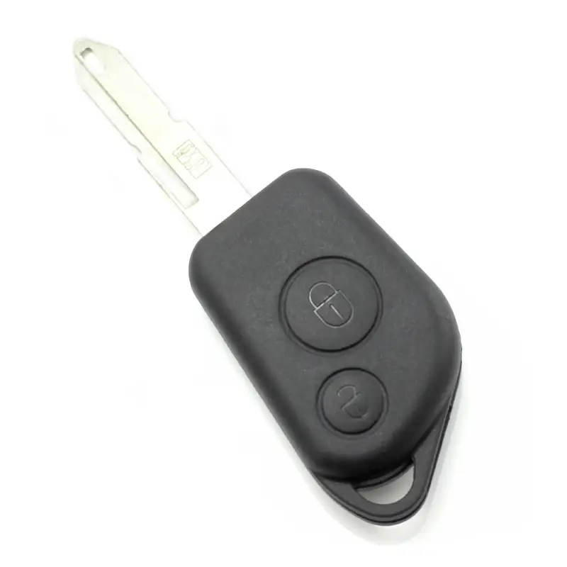 Carcasă cheie Citroen/Peugeot cu 2 butoane și suport de baterie, Carguard Preț redus