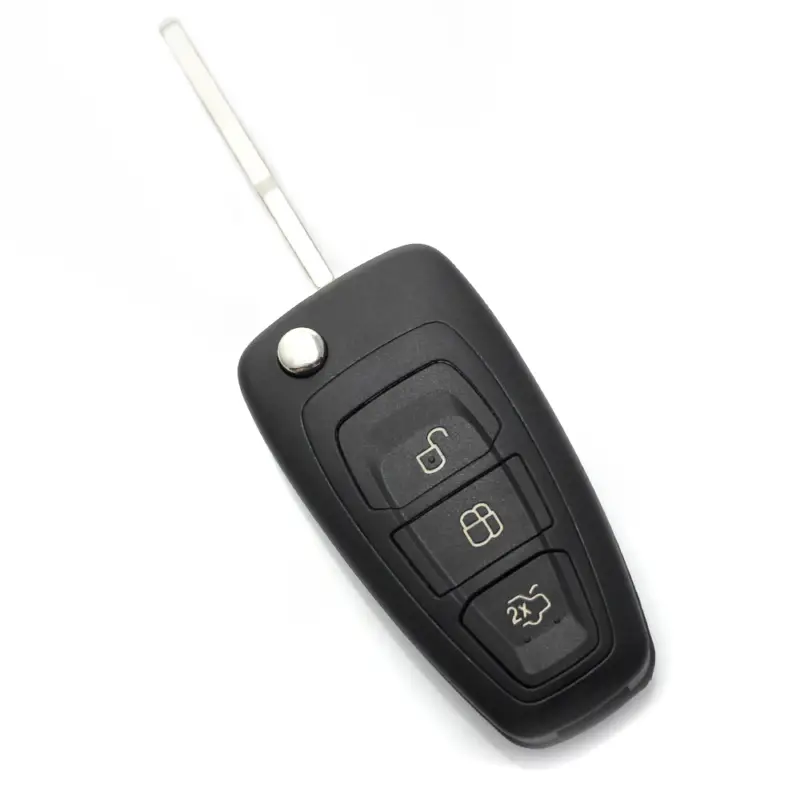 Carcasă cheie briceag pentru Ford, 3 butoane, cu lamă rabatabilă Noutate