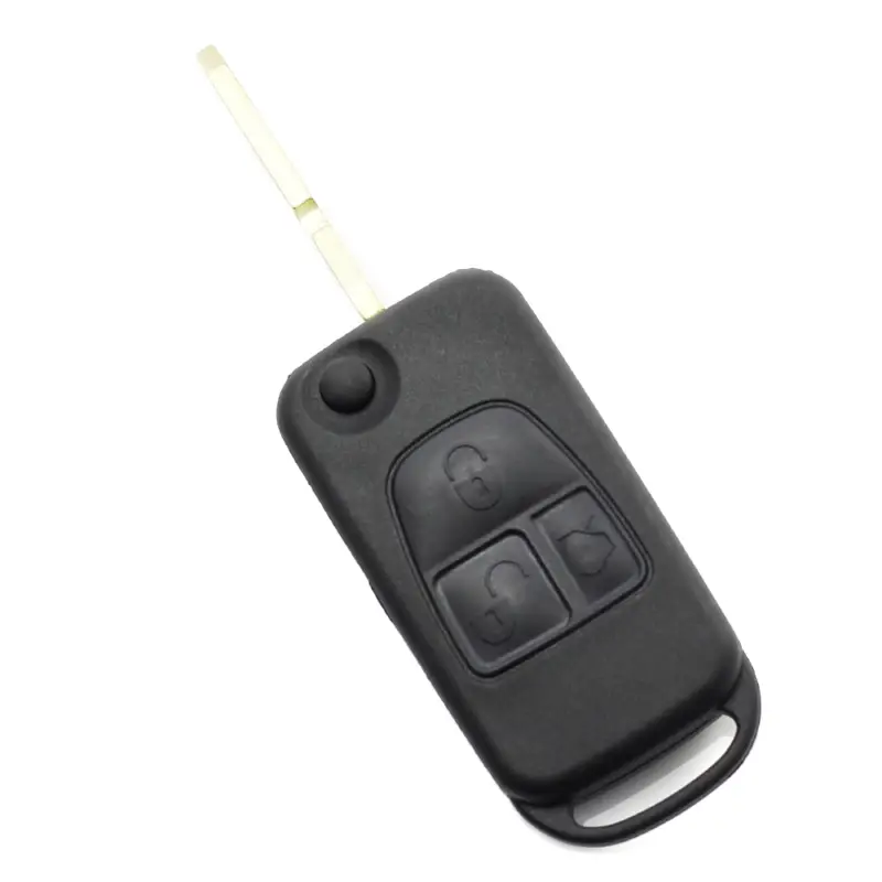 Mai ieftin Carcasă cheie briceag Mercedes, 3 butoane, lamă 4 piste (tip flip)