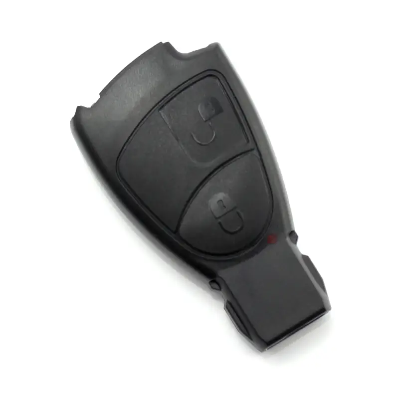 Ofertă exclusivă Carcasa cheie Mercedes Smartkey cu 2 butoane, neagra, pentru inlocuire