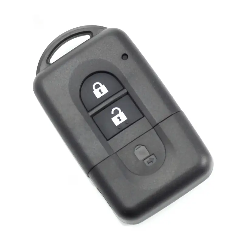 Plată securizată Carcasă cheie Nissan cu 3 butoane, înlocuire carcasă telecomandă auto