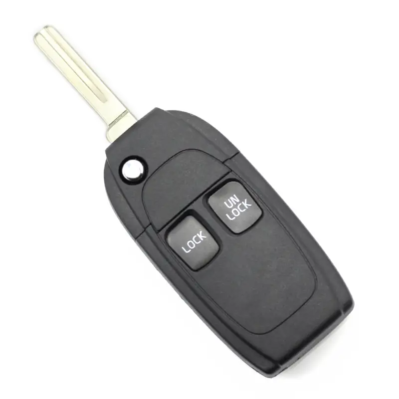 Carcasă cheie Volvo tip briceag cu 2 butoane, compatibilă cu telecomandă Disponibil imediat