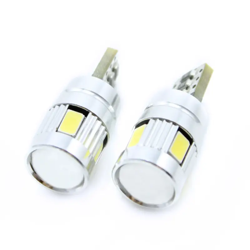Set 2x becuri LED T10 CANBUS pentru plafoniera auto, 6000K, 180 lm Ofertă limitată
