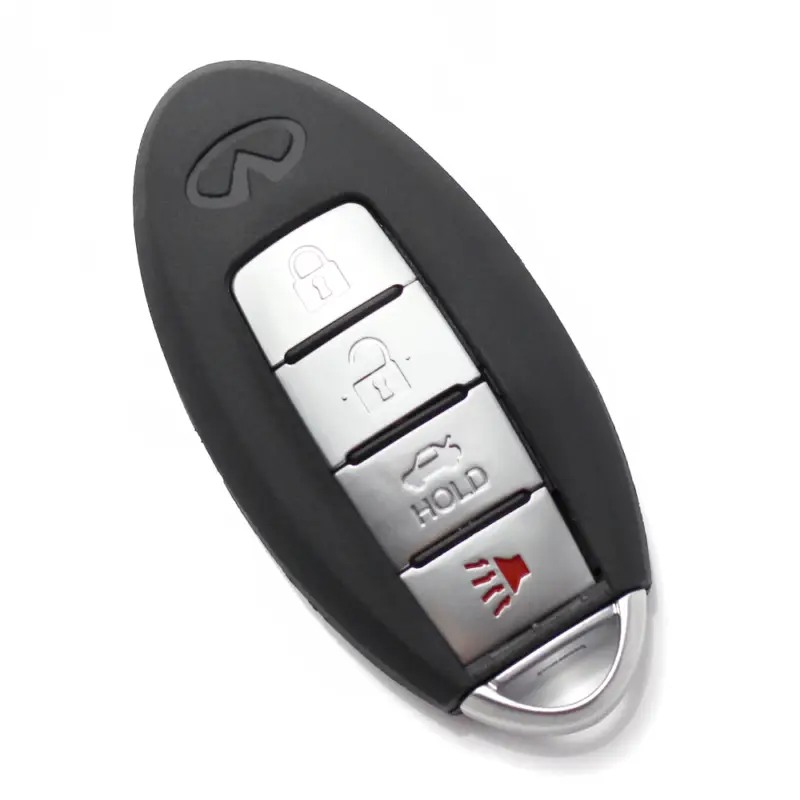 Carcasă cheie auto Nissan 3+1 butoane, compatibilă, neagră (Carguard) Chilipir