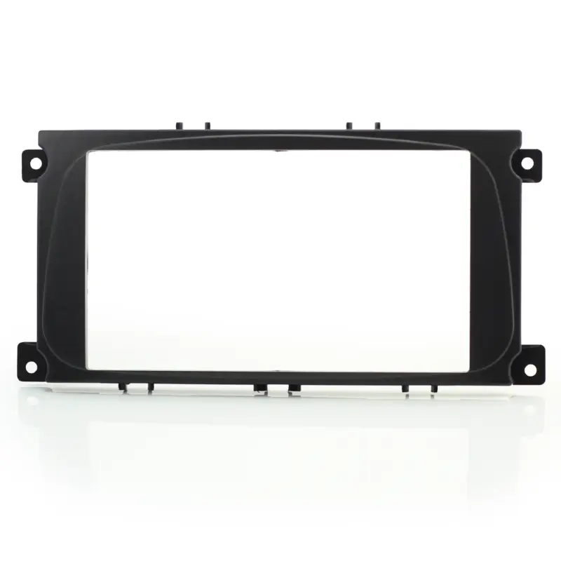 Rama adaptor 2 DIN pentru Ford, gri inchis, compatibila Focus/Mondeo/S-Max Mai ieftin