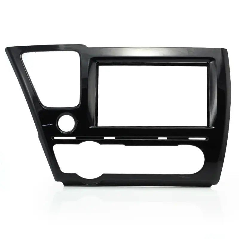 Cumpărături sigure Ramă adaptor 2 DIN pentru Honda Civic Sedan 2013+, finisaj negru