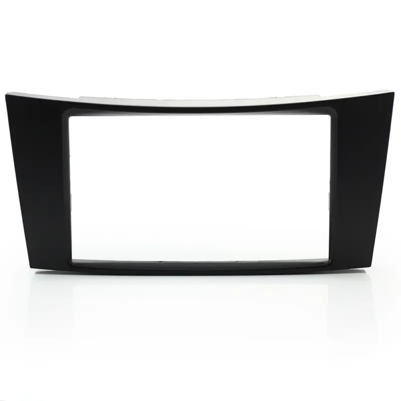Adaptor ramă 2 DIN pentru Mercedes E W211/CLS C219 (2002-2011), negru Calitate înaltă