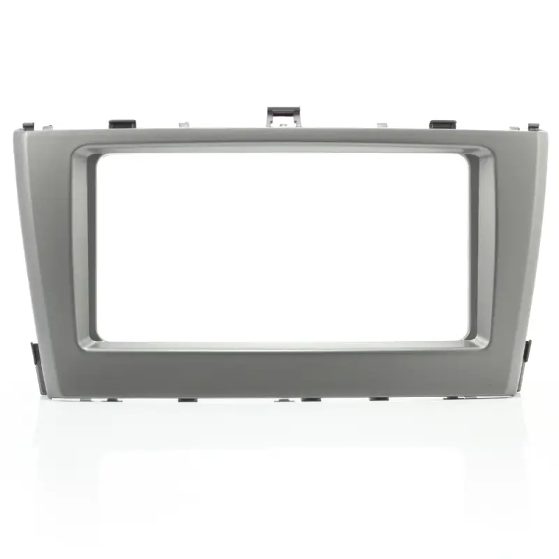 Promoție Rama adaptor 2 DIN pentru Toyota Avensis T270 2009–2015, argintiu