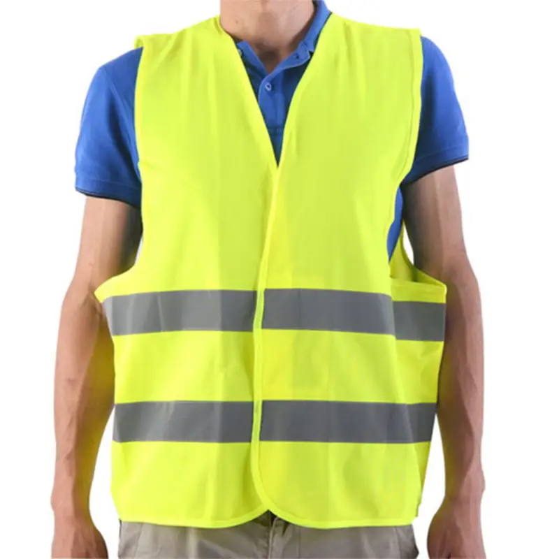 Vestă reflectorizantă galbenă XL Carguard, EN ISO 20471, 120 GSM Promoție