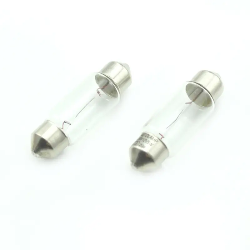 Ofertă Set 2 becuri auto C5W 12V 5W, 36 mm, lumină albă – Carguard