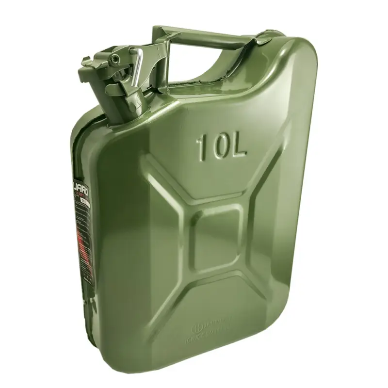Chilipir Canistră metalică pentru combustibil 10L Carguard din oțel, rezistentă