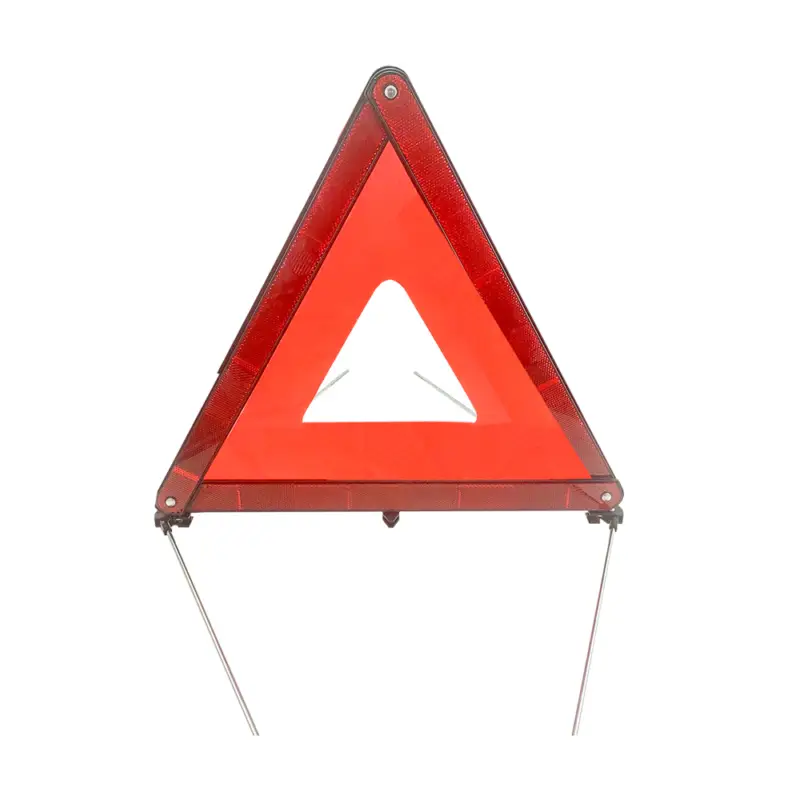Triunghi reflectorizant auto Carguard 43x43 cm, omologat E-Mark Lichidare de stoc