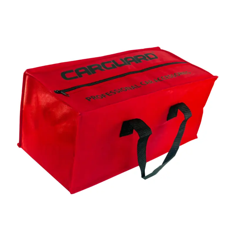 Geantă organizator portbagaj auto Carguard, 44 cm, cu compartimente și fermoar Calitate înaltă