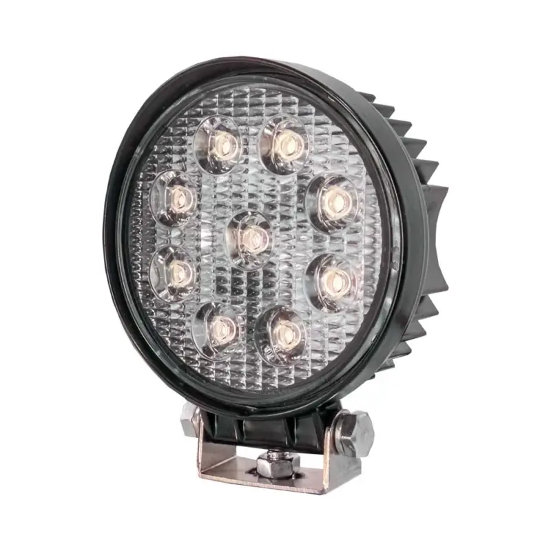 Proiector LED auto off-road rotund 27W, 9 SMD, 2000 lm, 12-32V Carguard Livrare gratuită
