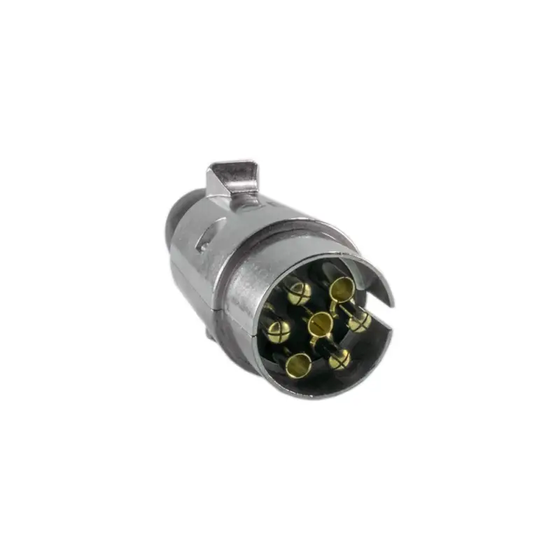 Mufă metalică remorcă 7 pini 12V Carguard, conector electric pentru trailer Preț redus