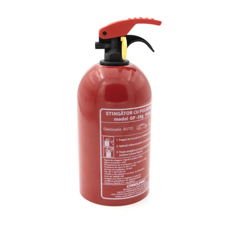 Ofertă Stingător cu pulbere 1 kg tip BC (auto/casă) Carguard, model GP-1