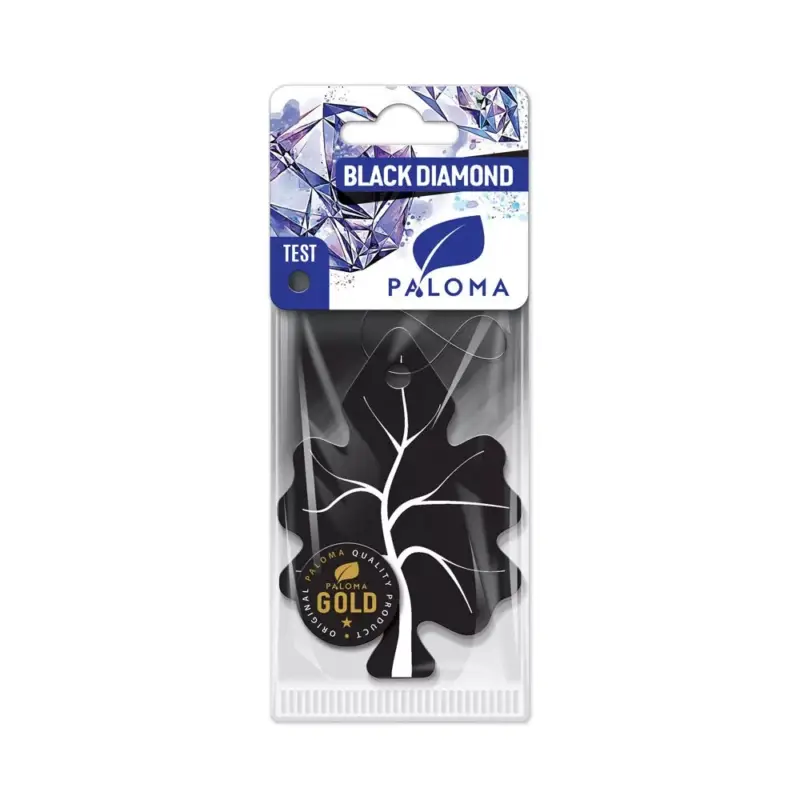 Odorizant auto Paloma Gold Black Diamond – parfum premium, persistenta indelungata Transport gratuit