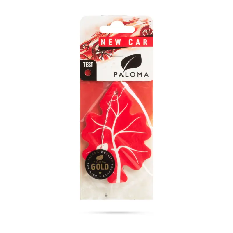 Ieftin Odorizant auto Paloma Gold New Car – aromă de mașină nouă, 1 buc