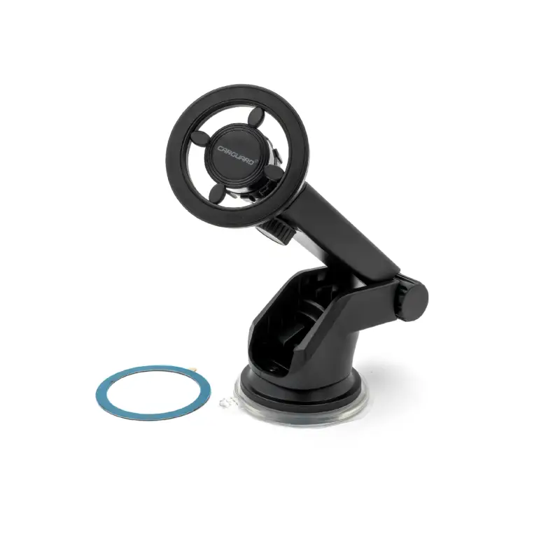 Suport auto magnetic Carguard MagSafe pentru bord/parbriz, braț telescopic Livrare expres