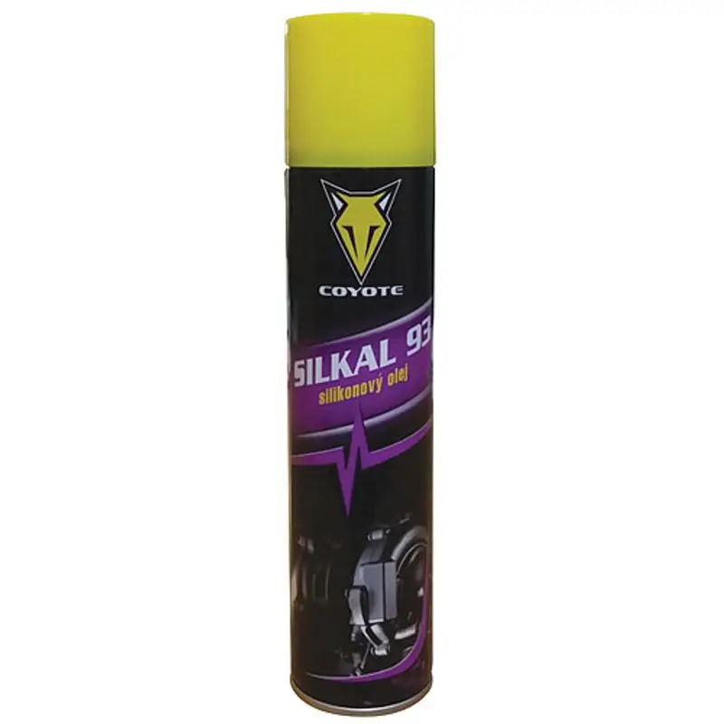 Spray lubrifiant siliconic Coyote Silkal 93, 300 ml pentru incuietori si biciclete Plată securizată