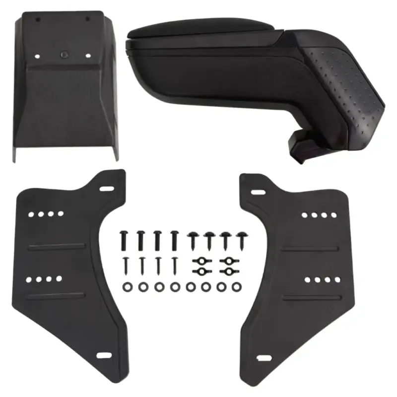 Cumpără online Cotieră auto universală, negru, 13x33x(33-53) cm ABS GartenMobel Dekor