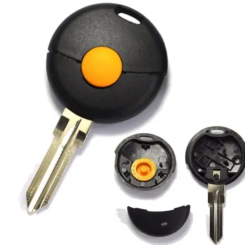 Super ofertă Carcasă cheie auto compatibilă Smart, 1 buton, tip OEM, pentru înlocuire rapidă