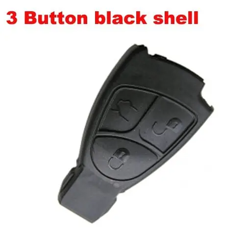 Carcasă cheie compatibilă Smartkey Mercedes-Benz, 3 butoane, fără logo Chilipir