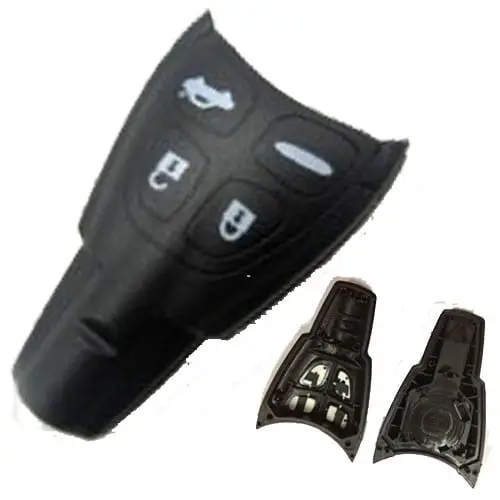 Ofertă de sezon Carcasă cheie auto compatibilă Saab smart, 4 butoane, fără electronică