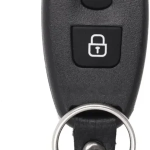 Lichidare de stoc Carcasă cheie telecomandă compatibilă Hyundai, 2 butoane, cu suport baterie