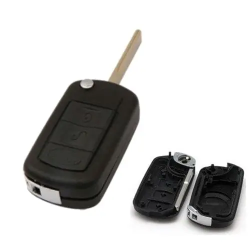 Carcasa cheie tip briceag compatibila Land Rover, 3 butoane, lamela HU92 Promoție