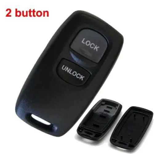 Expediere rapidă Carcasă telecomandă cheie auto compatibilă Mazda, 2 butoane Lock/Unlock
