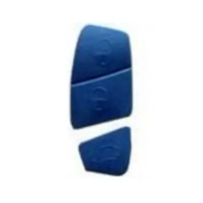 Set butoane cauciuc albastru pentru cheie Fiat tip briceag, 3 butoane Plată sigură