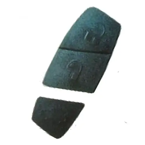 Noutate Set butoane din cauciuc pentru cheie Fiat briceag, 3 butoane, negru
