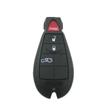 Super ofertă Carcasă cheie SmartKey compatibilă Jeep/Chrysler/Dodge, 3 butoane + panică