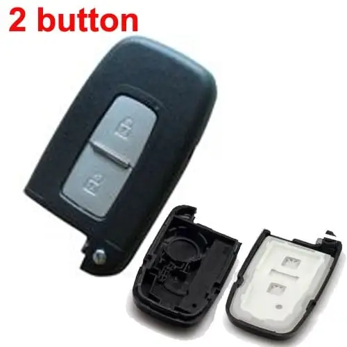 Carcasă cheie Smartkey compatibilă Hyundai/Kia, 2 butoane, fără electronică Retur gratuit
