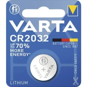 Baterie Varta CR2032 3V cu litiu pentru chei auto si telecomenzi Premium