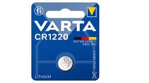 Mai ieftin Baterie Varta CR1220 3V litiu pentru telecomandă și cheie auto