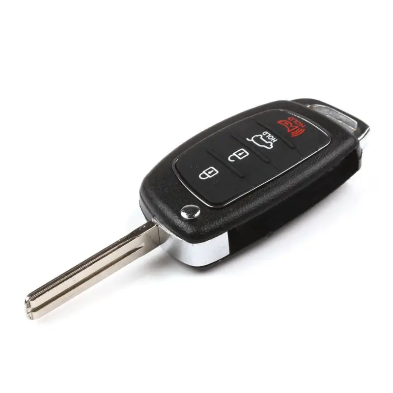 Preferatul clienților Carcasă cheie tip briceag compatibilă Hyundai i40, 3+1 butoane cu panică