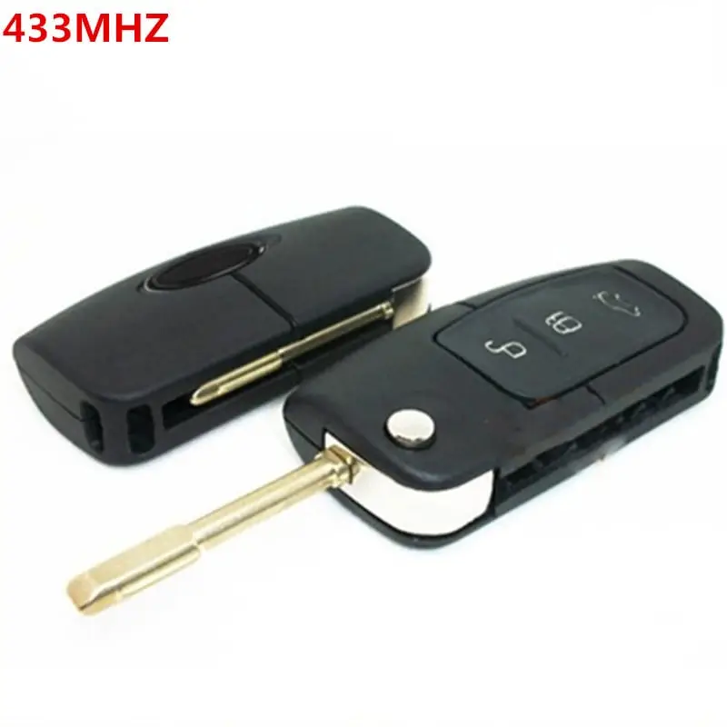 Preferatul clienților Cheie briceag compatibila Ford Mondeo, 3 butoane, 433MHz, lamela FO21