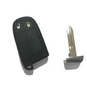 Comandă acum Carcasă cheie Smartkey pentru JEEP cu 2 butoane, fără electronică (OEM)