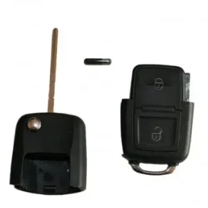 Cheie briceag compatibila VW Bora, 2 butoane, completa, cip ID48, 1J0 959 753 AG Reducere de preț