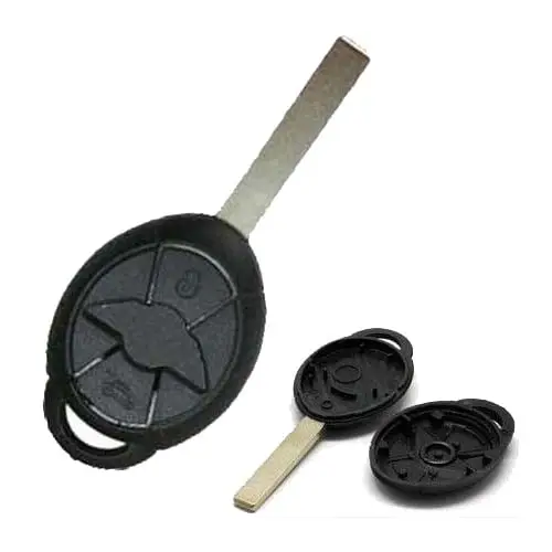 Cumpără online Carcasă cheie auto compatibilă Mini, 3 butoane, tip OEM, fără electronică