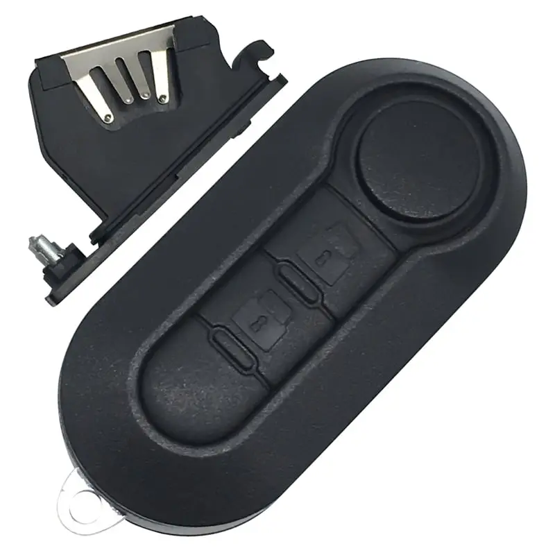 Preț promoțional Carcasă cheie tip briceag compatibilă Fiat, 2 butoane, pentru autoutilitare