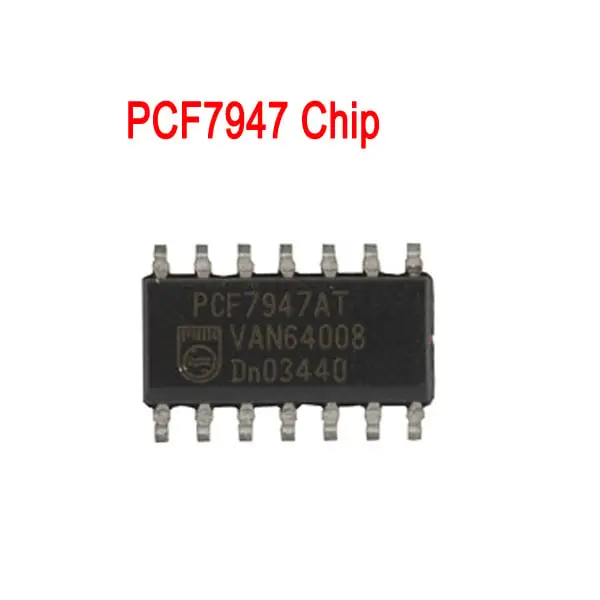 Preț redus Cip PCF7947 pentru cheie auto cu transponder OEM, pentru reparații și înlocuire